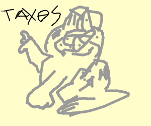 300x250 Sad Cat That Has To Pay Tax