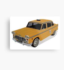 210x230 Taxi Cab Drawing Metal Prints Redbubble