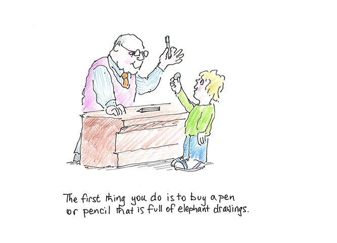 667x480 How To Draw Elephants Activities, School And Teacher