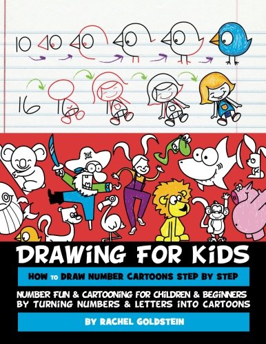 386x500 Drawing For Kids How To Draw Number Cartoons Step By Step Number