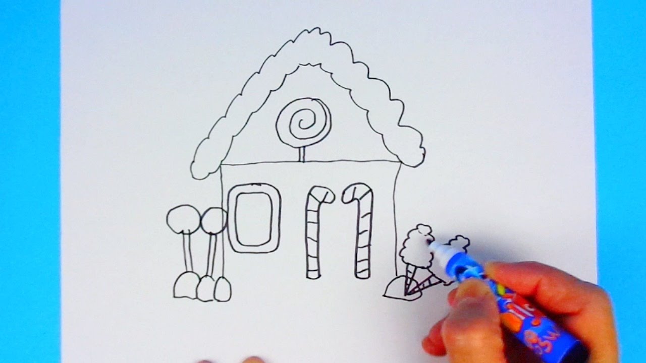 1280x720 Teaching Drawing House, Fruits And Vegetables For Kids Learning