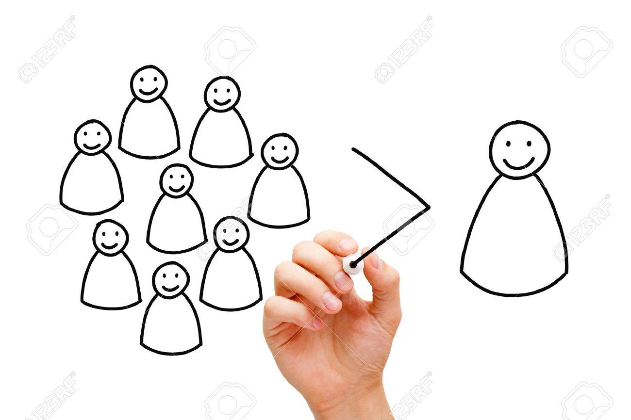 1300x866 Hand Drawing A Teamwork Concept With Marker On Transparent Wipe