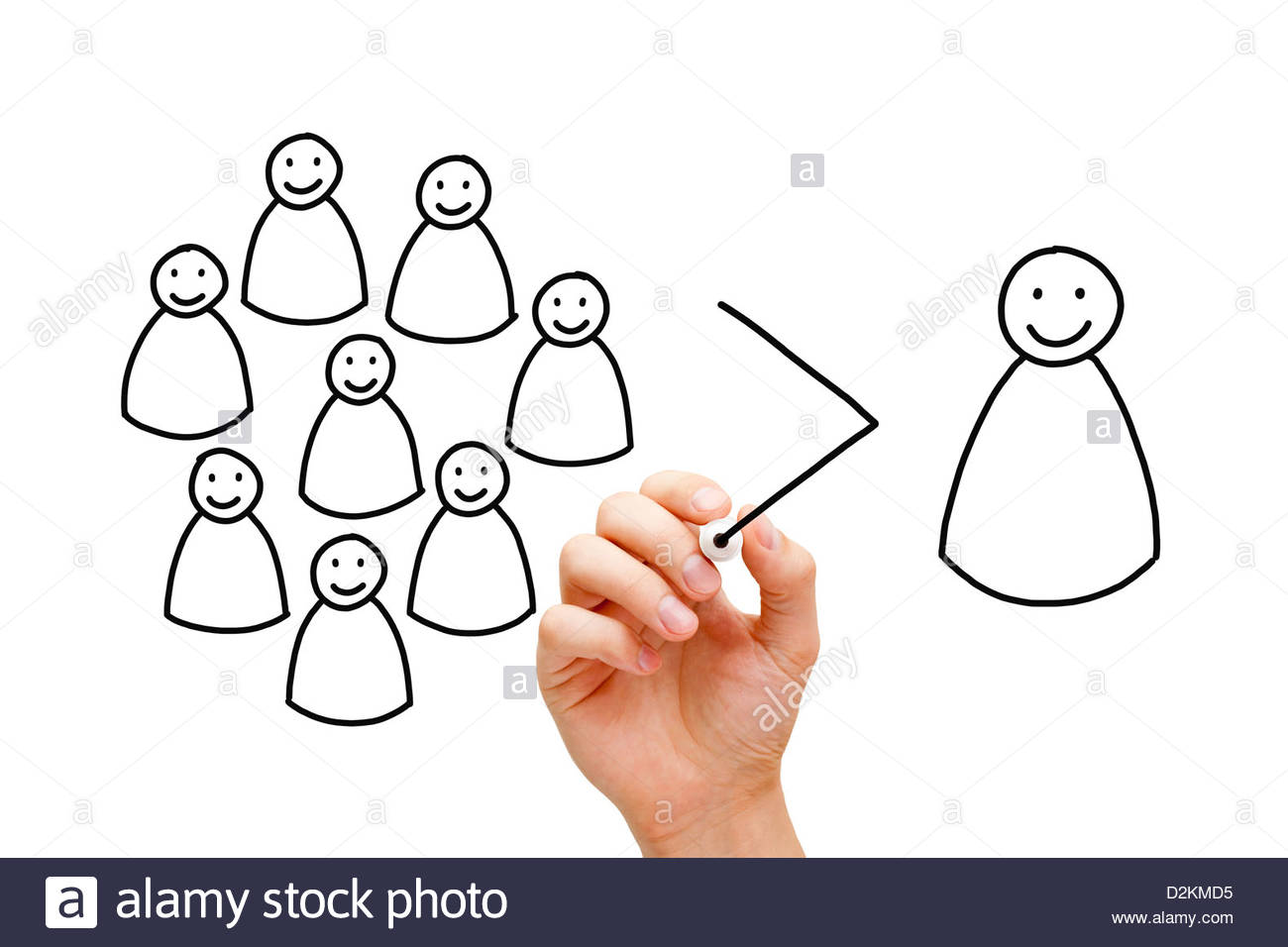 1300x956 Hand Drawing A Teamwork Concept With Marker On Transparent Wipe