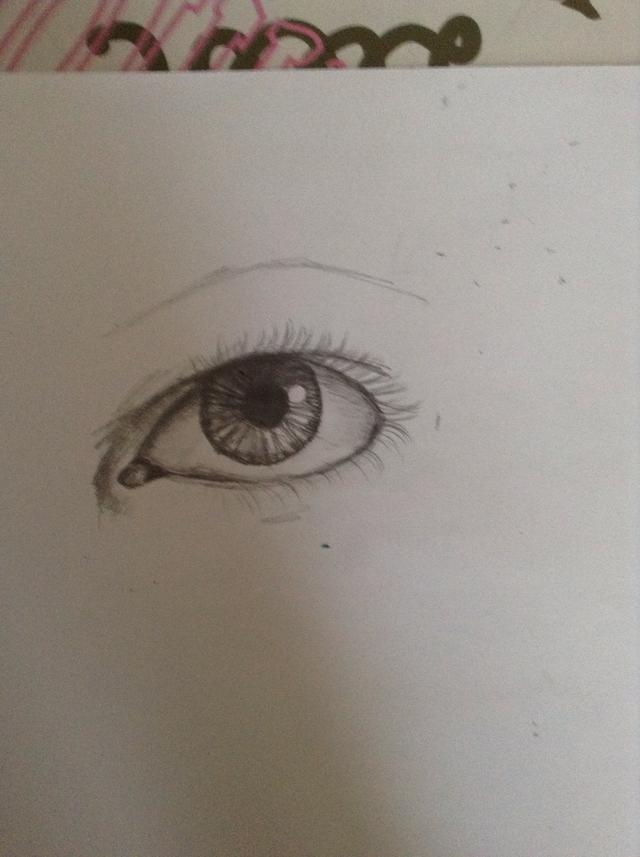 640x857 How To Draw A Semi Realistic Eye