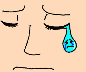 300x250 Teardrop Crying