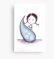 210x230 Teardrops Drawing Canvas Prints Redbubble