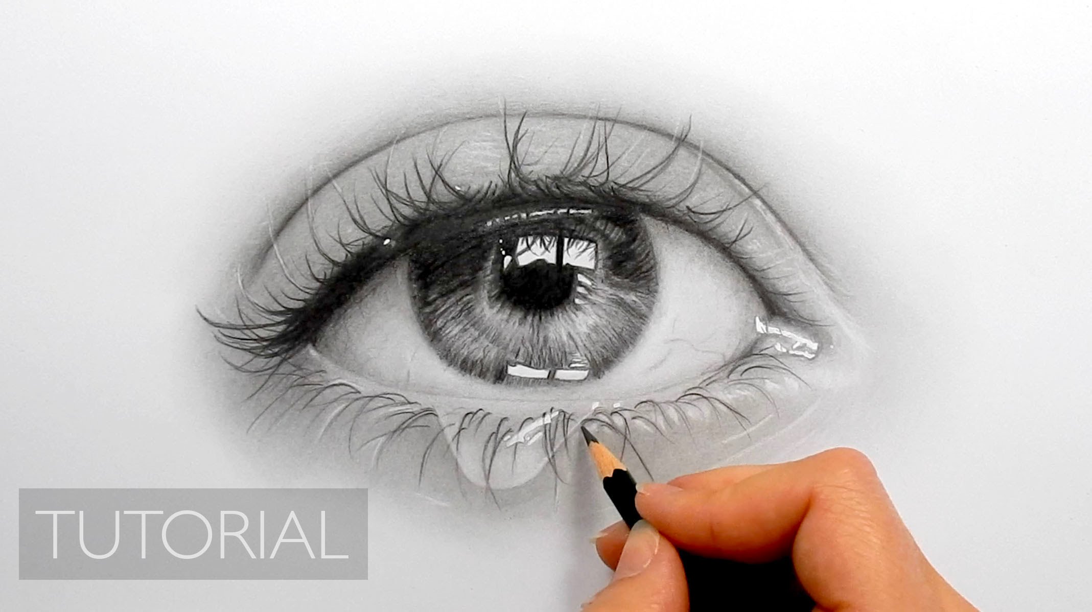 2137x1198 Tutorial How To Draw A Realistic Eye With A Teardrop