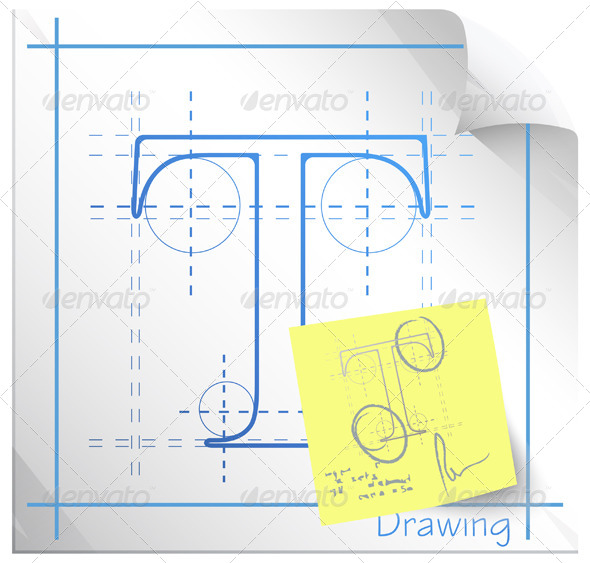 590x563 Technical Drawing Fonts With Revision Note By Designpraxis
