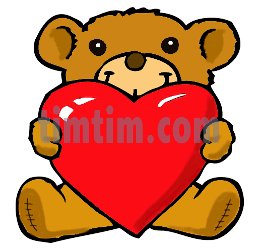 510x501 Free Drawing Of A Teddy Bear Valentine From The Category Parents
