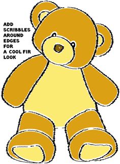 236x322 How To Draw A Teddy Bear With Easy Step By Step Drawing Tutorial