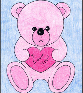 266x300 How To Draw A Teddy Bear Teddy Bear, Bears And Illustrations