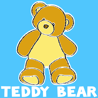 400x400 How To Draw A Teddy Bear With Easy Step By Step Drawing Tutorial