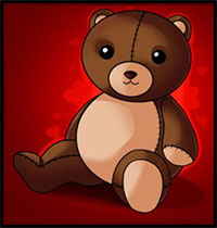 200x210 How To Draw Teddy Bears With Hearts With Easy Step By Step