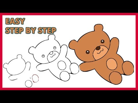 480x360 How To Draw A Teddy Bear Step By Step