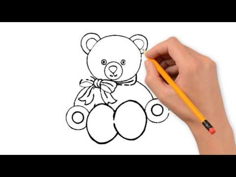 480x360 Teddy Bear Things Pencil To Draw Step By Step