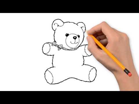 480x360 Teddy Bear Things Pencil To Draw Step By Step