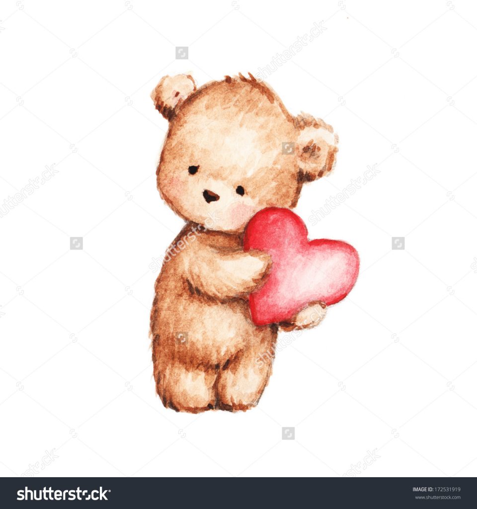 960x1024 Cute Teddy Bears Drawings