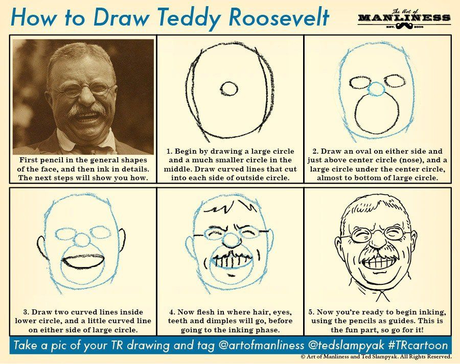 900x713 How To Draw Teddy Roosevelt Roosevelt, Learning And Social Studies