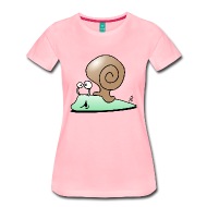 190x190 Cardvibes T Shirt Designer Snail Womens T Shirts