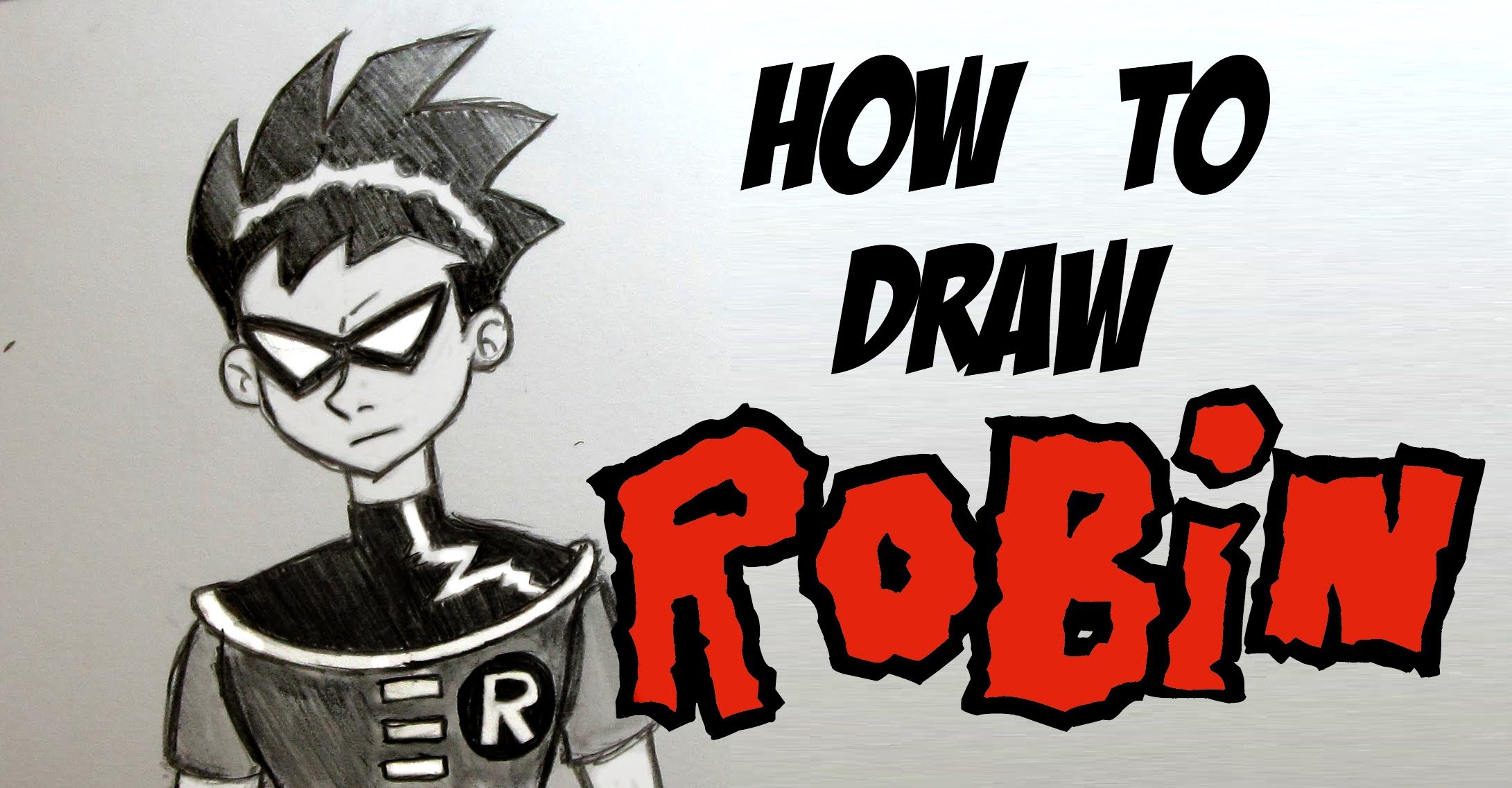 2181x1137 Ep. 104 How To Draw Robin From Teen Titans