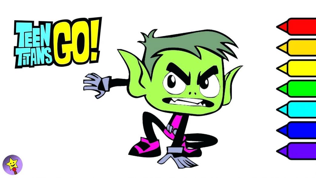 1043x587 Coloring Pages For Kids Christmas Raven And Teen Titans Go Cute