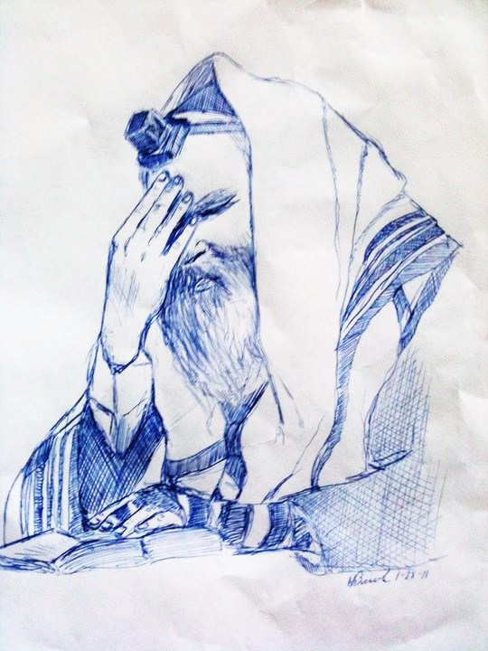 540x720 Sketch Monster Tefillin