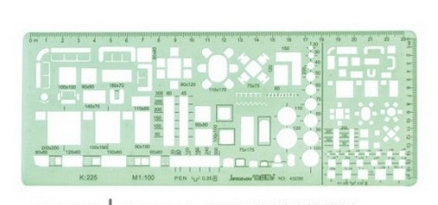 438x205 Drawing Template Architecture Templates For Furniture Template