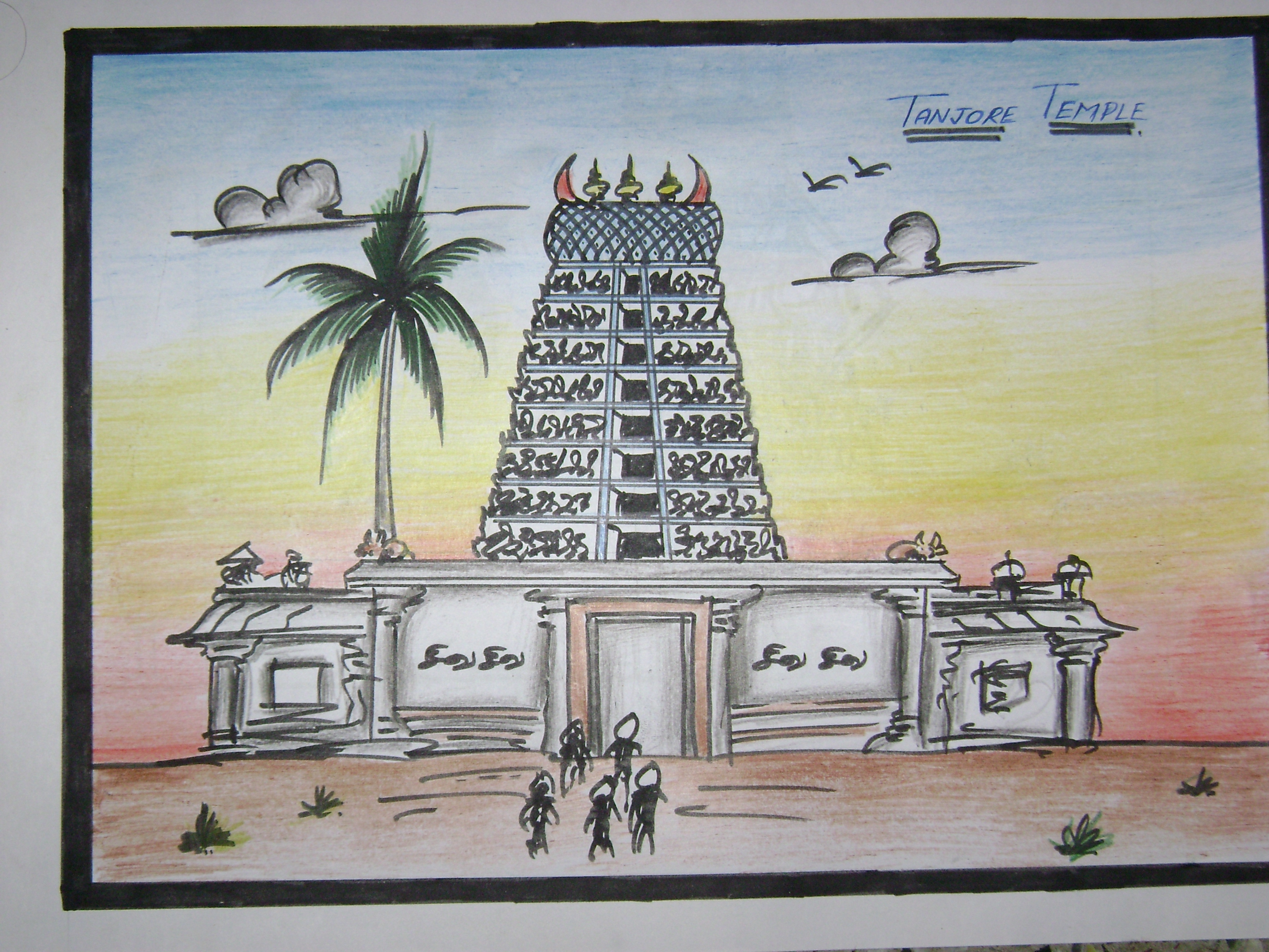 3072x2304 Filetanjore Temple Drawing.jpg