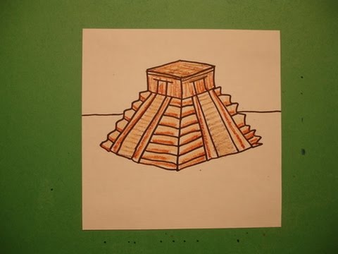 480x360 Let's Draw An Aztec Temple