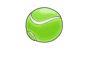 300x200 How To Draw A Tennis Ball