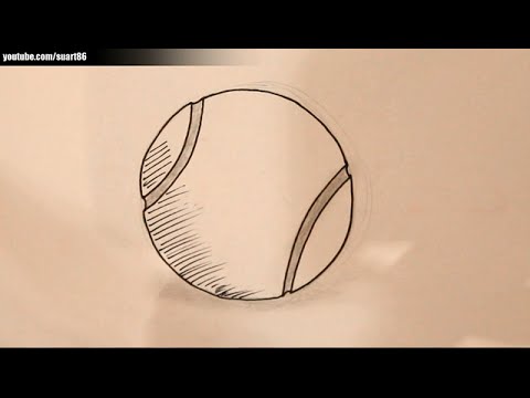 480x360 How To Draw A Tennis Ball