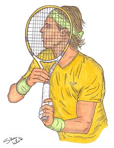 231x300 Tennis Drawings