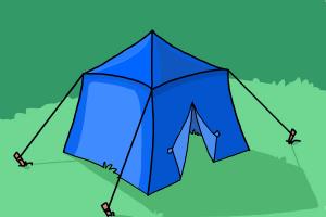 300x200 How To Draw A Tent