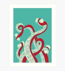210x230 Tentacles Drawing Art Prints Redbubble