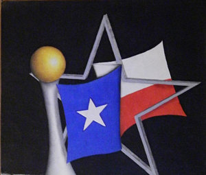 300x255 Texas Flag Drawings Fine Art America