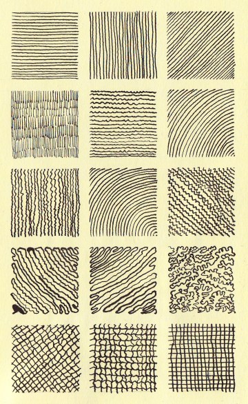 360x586 Pen And Nib Black And White Guptill Exercises On Textures