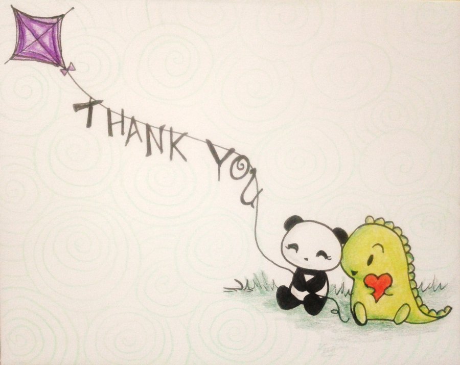 900x714 Dino And Panda Thank You 002 By Melodicinterval Miscellanous