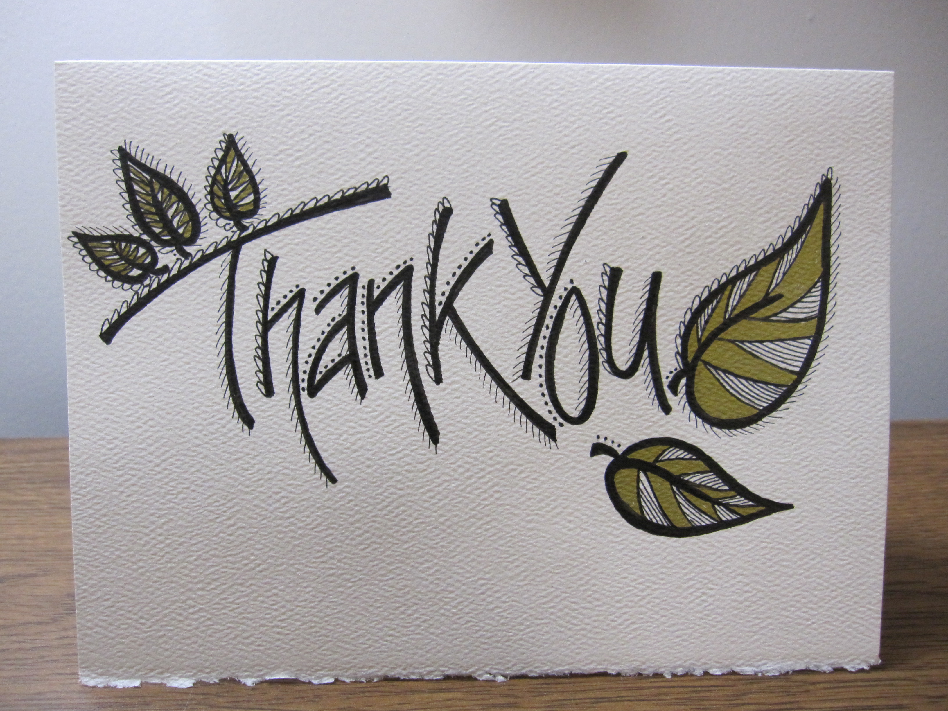3264x2448 Thank You Ink Gold Card