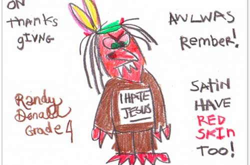 500x330 Thanksgiving Drawing Children's Thanksgiving Blessings