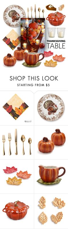 236x787 Thanksgiving Table By Lampsplus Liked On Polyvore Featuring