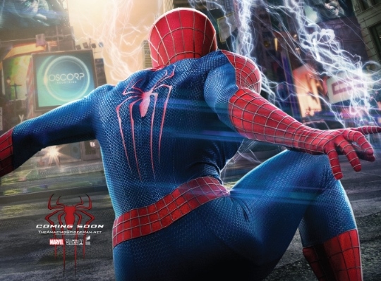 540x399 New Posters Revealed For The Amazing Spider Man 2 Htf Magazine