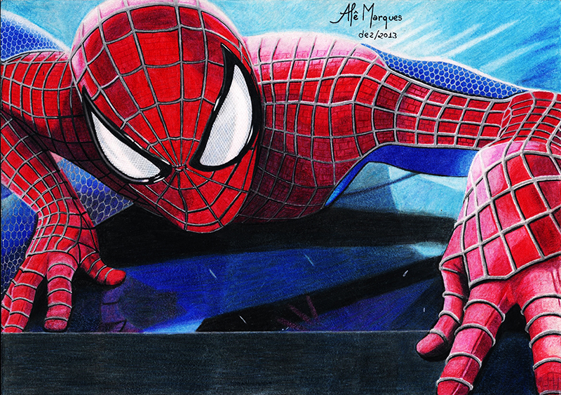 800x563 The Amazing Spiderman 2 By Alemarques21 Sketches