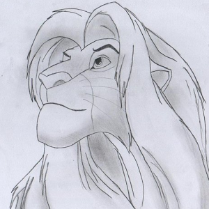 The Lion King Simba Drawing at GetDrawings | Free download