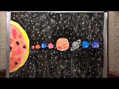 480x360 Solar System Drawing
