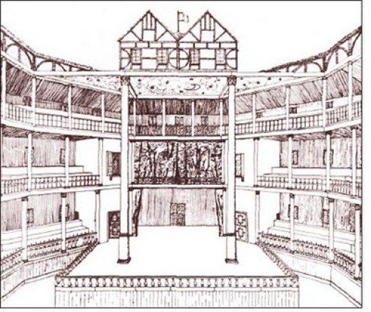 520x437 The Globe Theatre