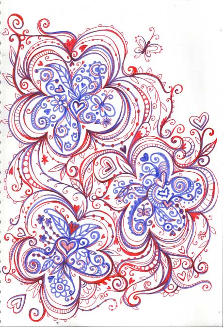 460x674 Tessie Girl Art Therapy Therapeutic Drawing