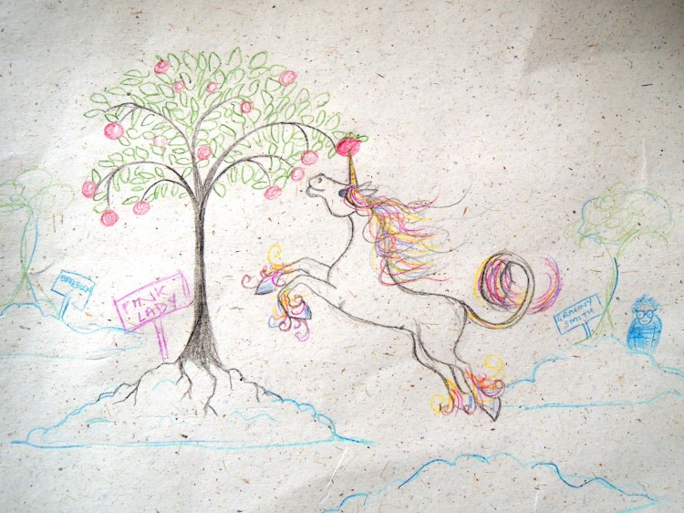 750x562 Draw Yourself Picking An Apple From A Tree Test