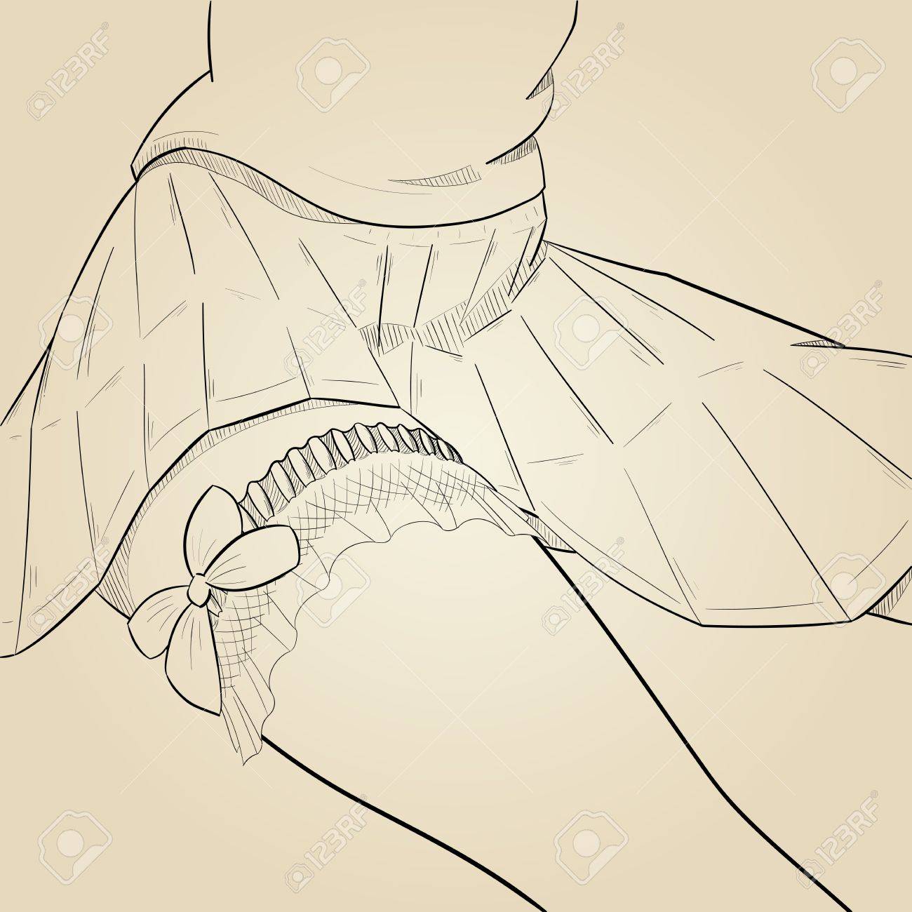 1300x1300 Thigh, Garter Royalty Free Cliparts, Vectors, And Stock
