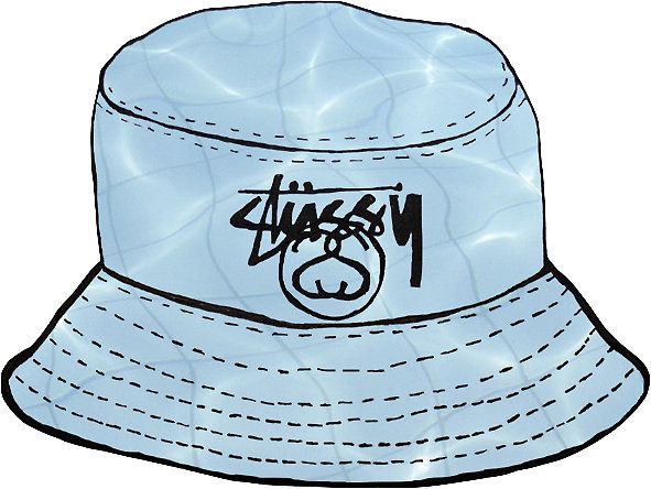 591x444 Aqua Stussy Bucket Hat Drawingstattoos Stussy