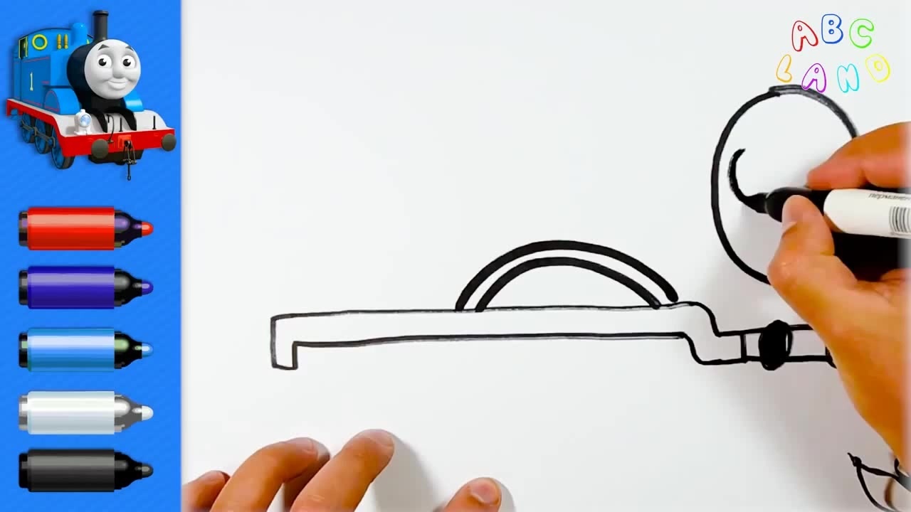 1280x720 Thomas And Friends How To Draw Thomas Tank Engine And
